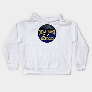 Orcas' Revenge Yacht Club Kids Hoodie